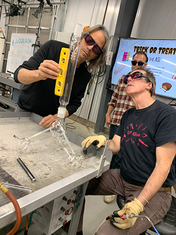 Paul Vanouse and Tracy Drier